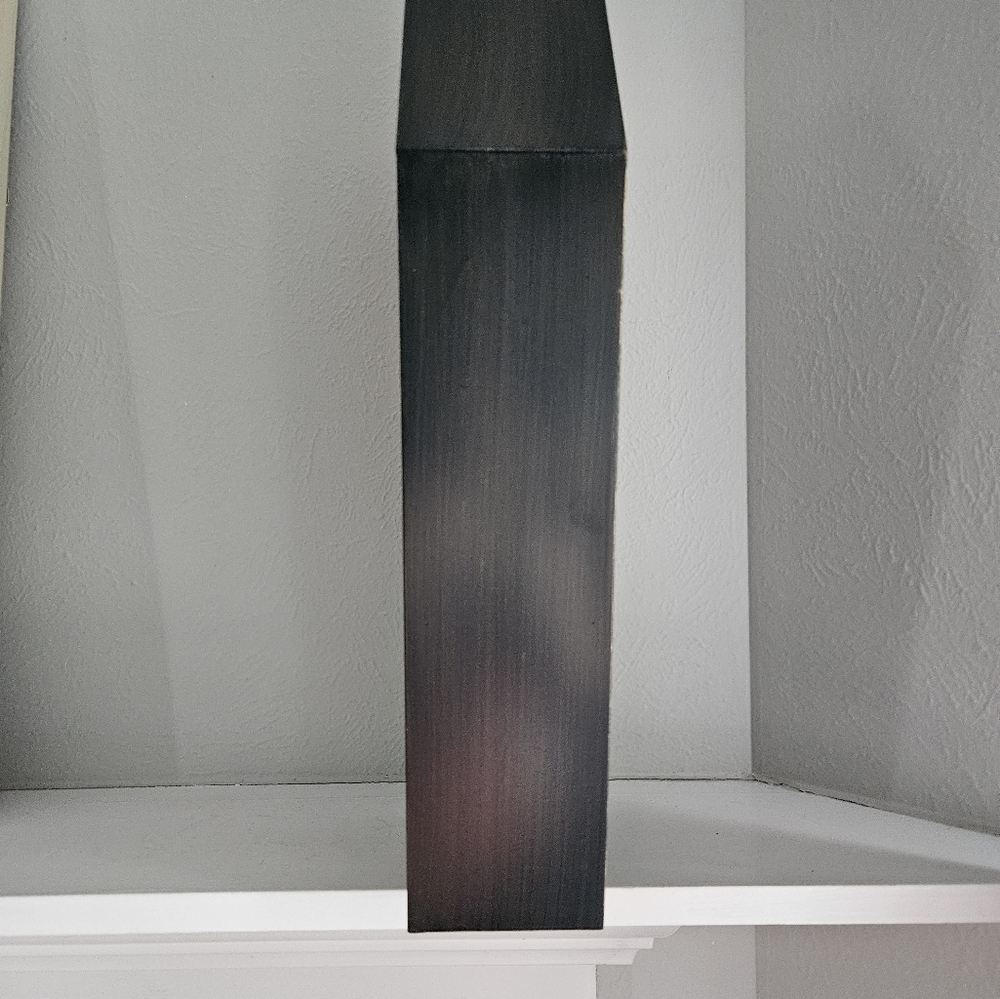 NWT Michaels Ashland X Iridescent Moon Coffin Shelf With Clock - Picture 4 of 7